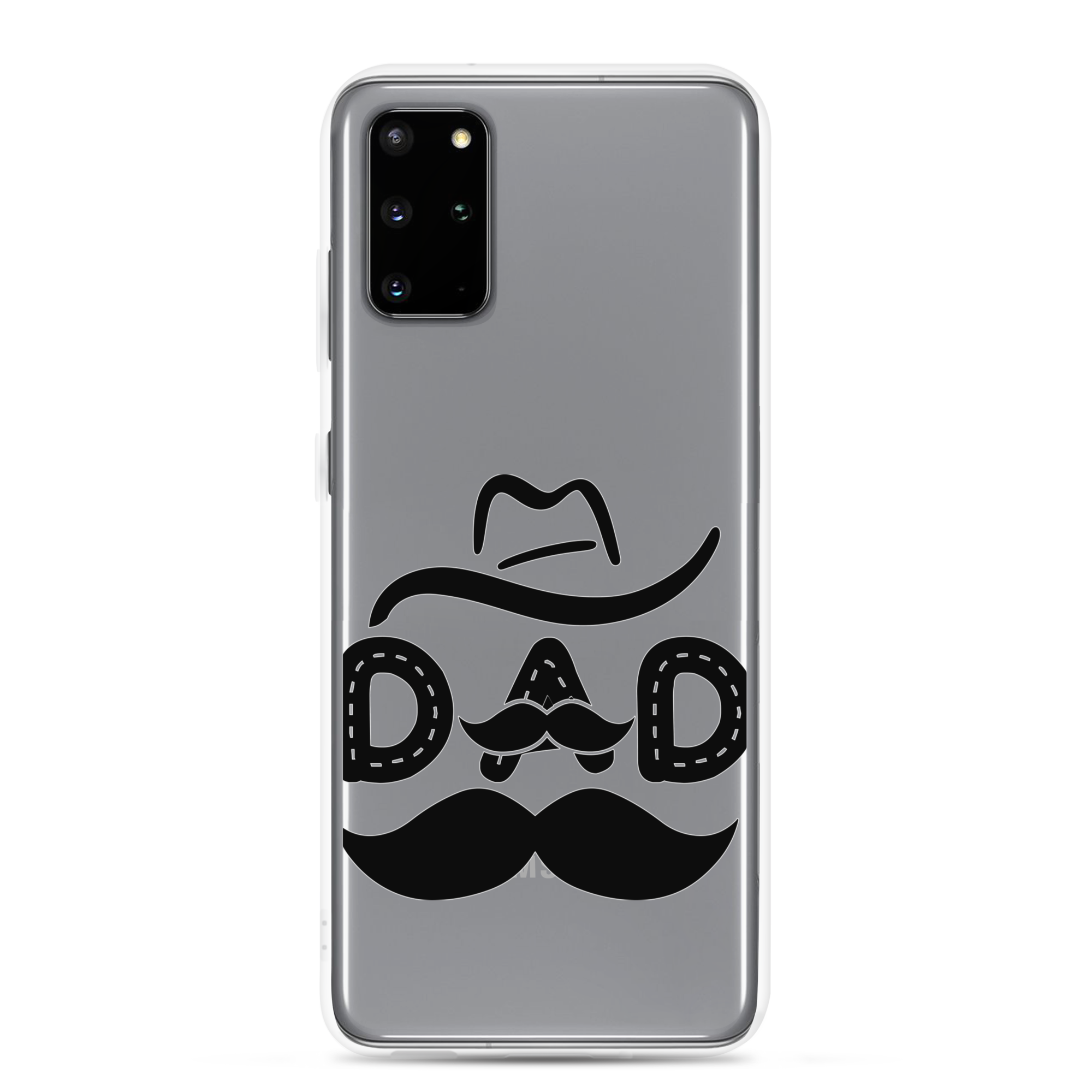 Dad Cowboy Clear Case for Samsung®