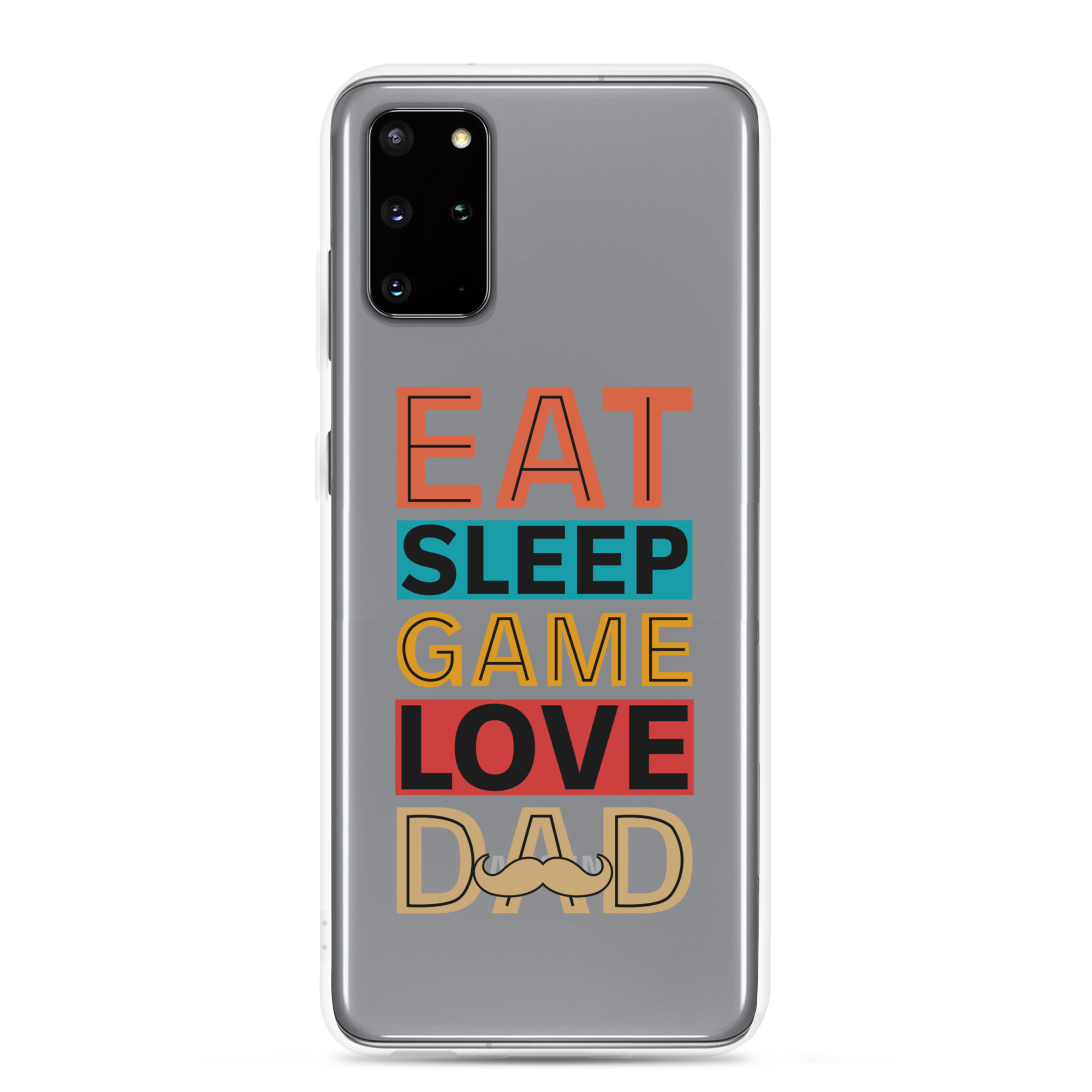 Eat Sleep Game Love Dad Clear Case for Samsung®