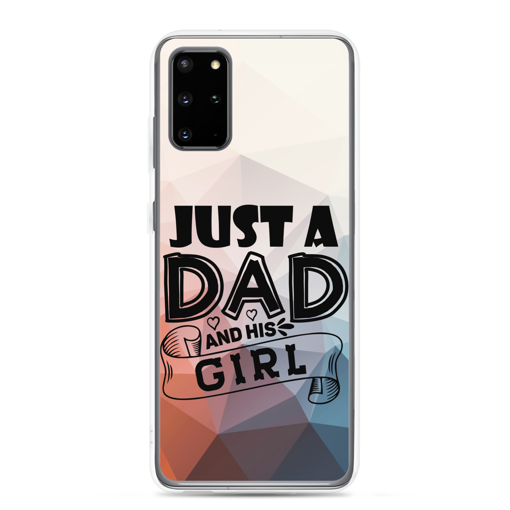 Just A Dad And His Girl Clear Case for Samsung®