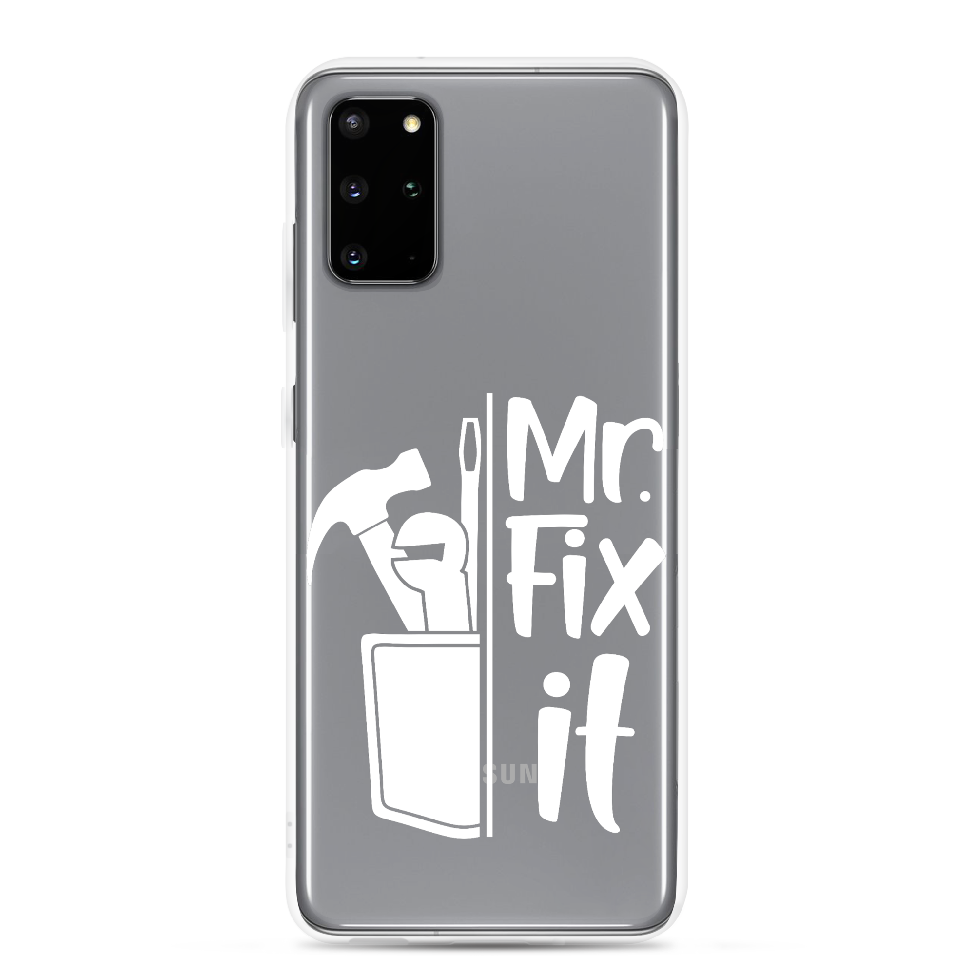 Mr fix It Clear Case for Samsung®