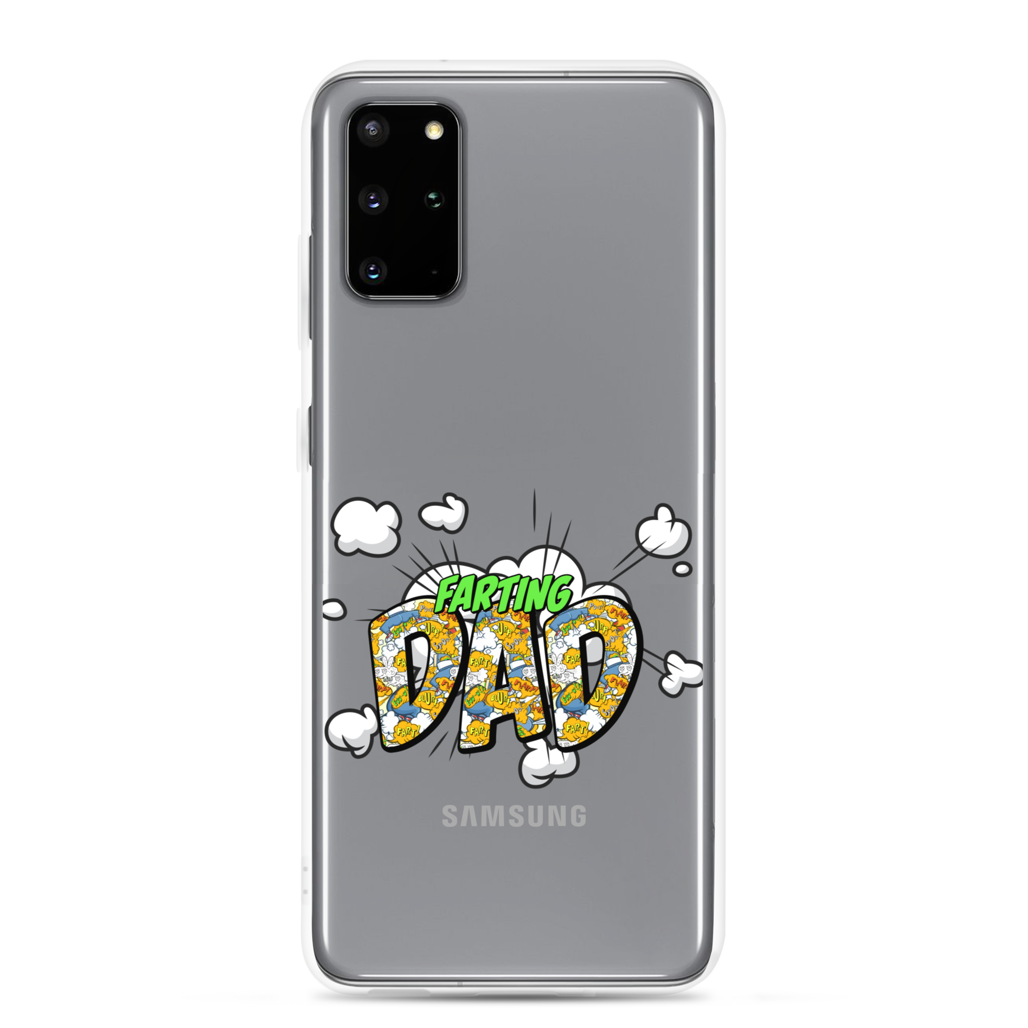 Farting Dad Clear Case for Samsung®