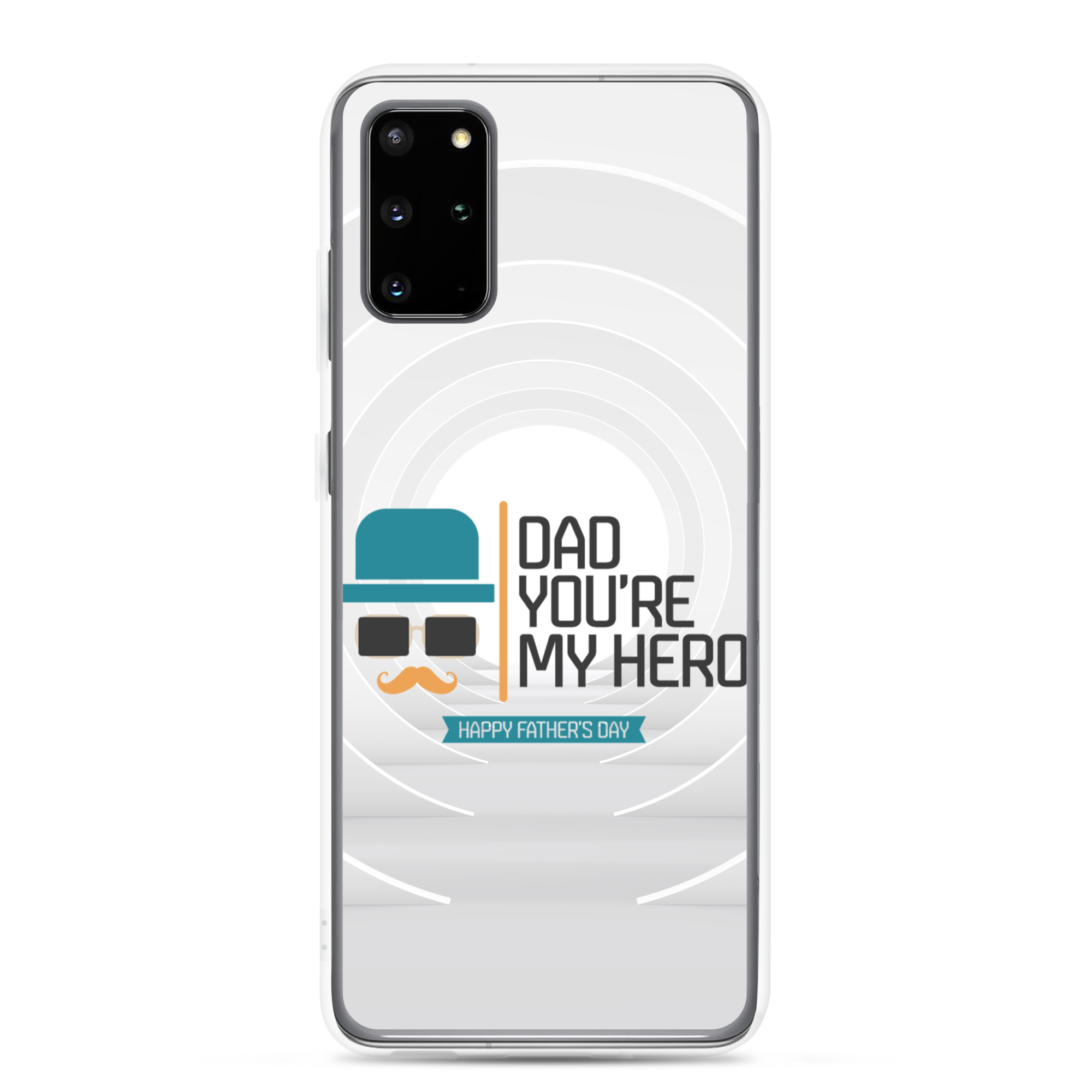 Dad You're My Hero Happy Father's Day Clear Case for Samsung®