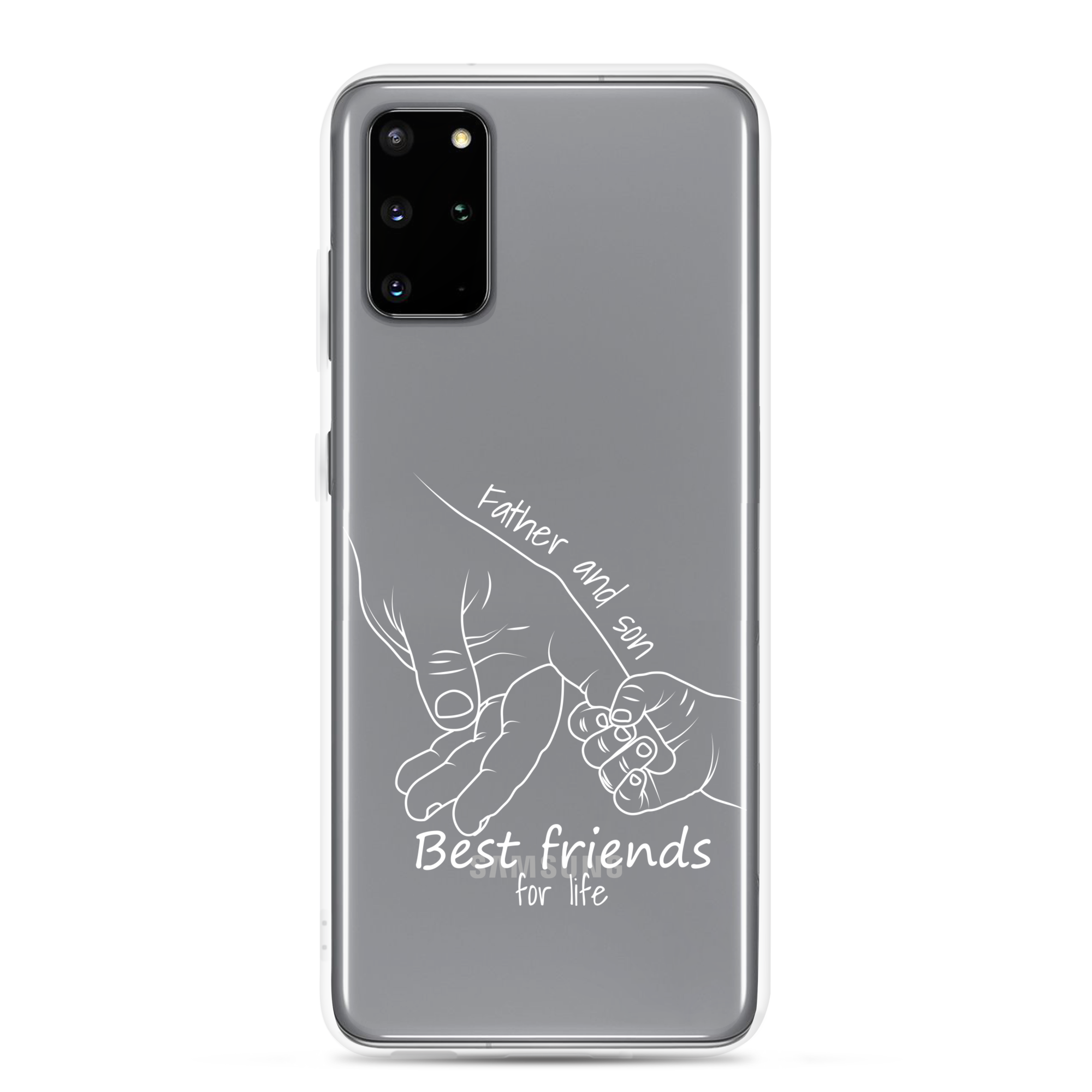 Father And Son Best Friends For Life Clear Case for Samsung®