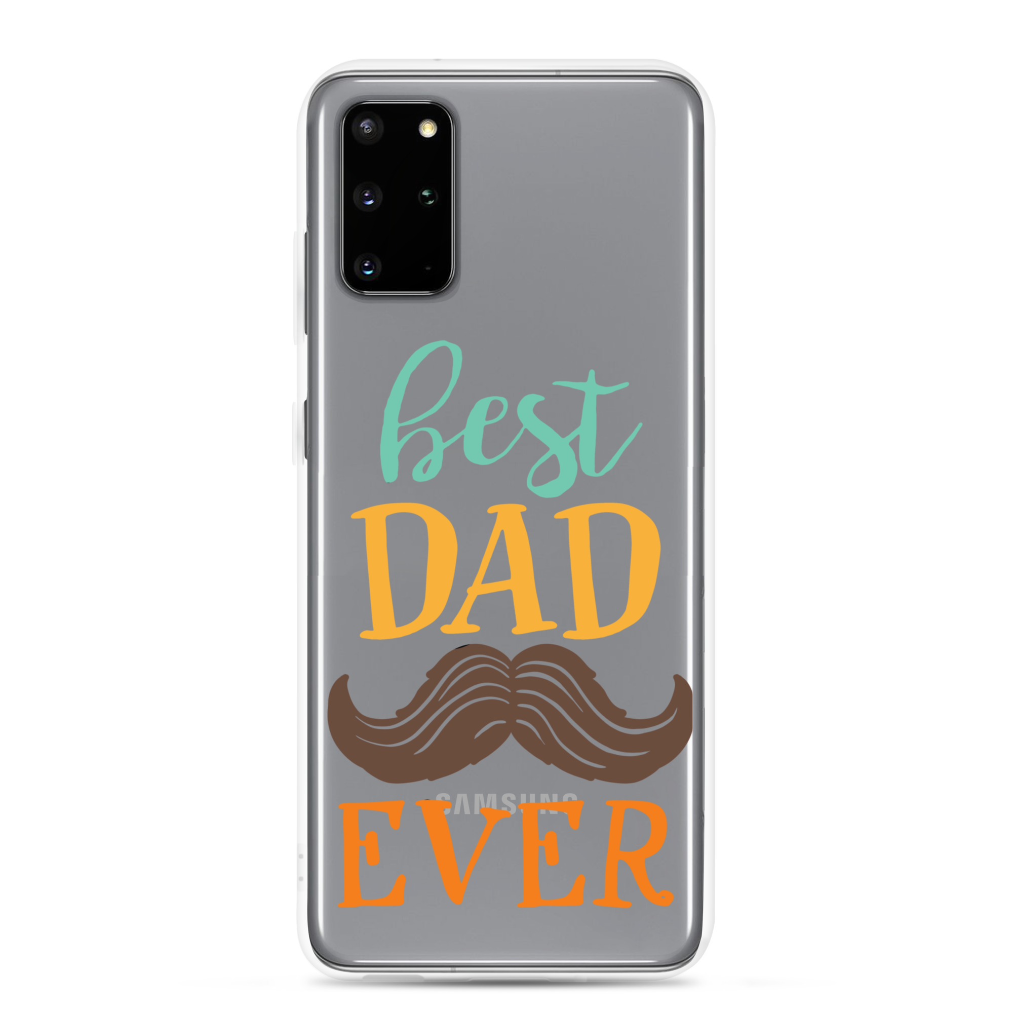 Best Dad Ever Clear Case for Samsung®