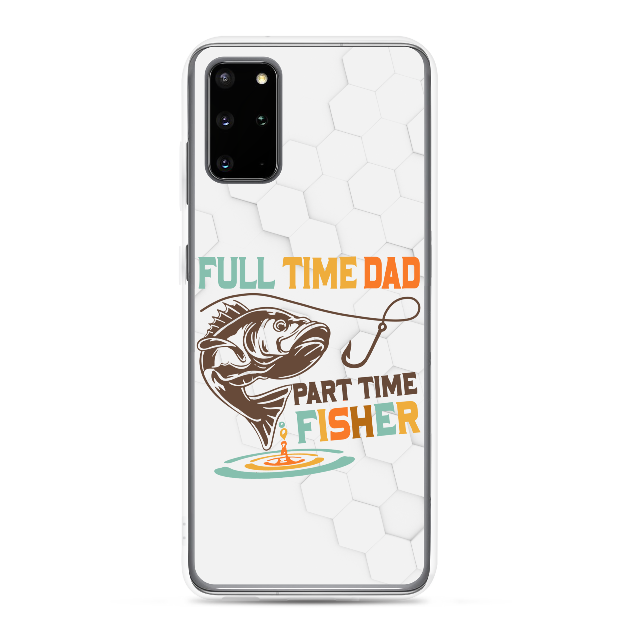 Full Time Dad Part Time Fisher Clear Case for Samsung®