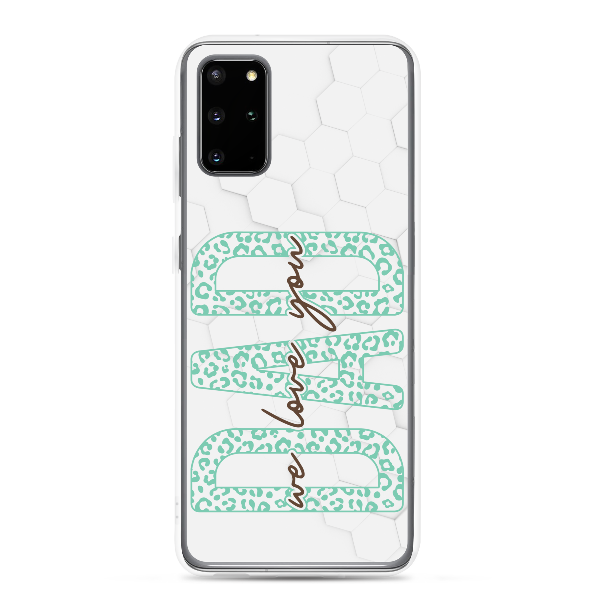 We Love You Dad Clear Case for Samsung®