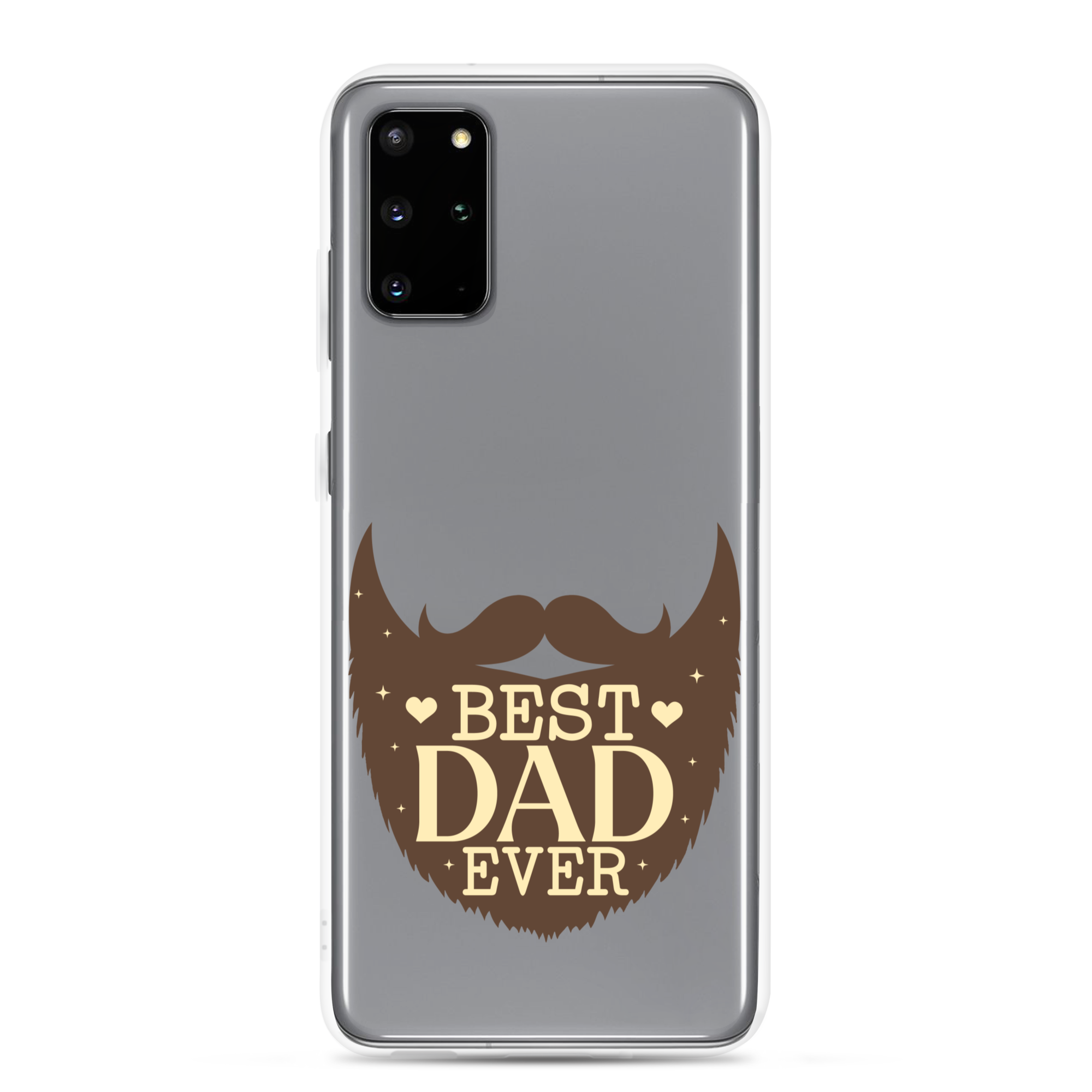 Best Dad Ever Clear Case for Samsung®