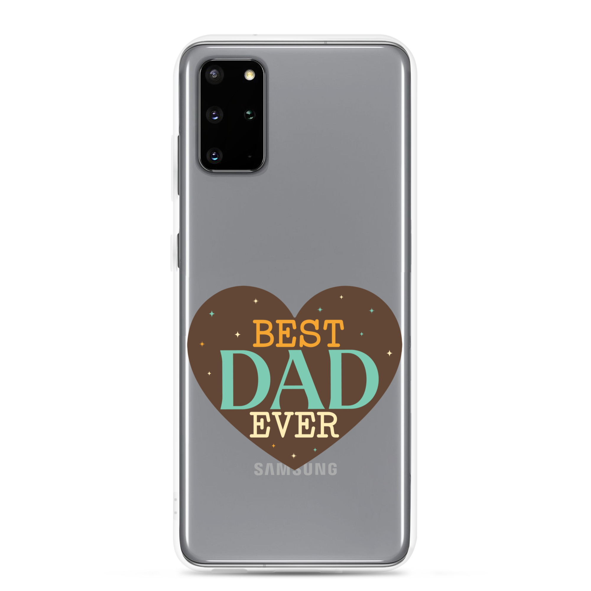 Best Dad Ever Clear Case for Samsung®