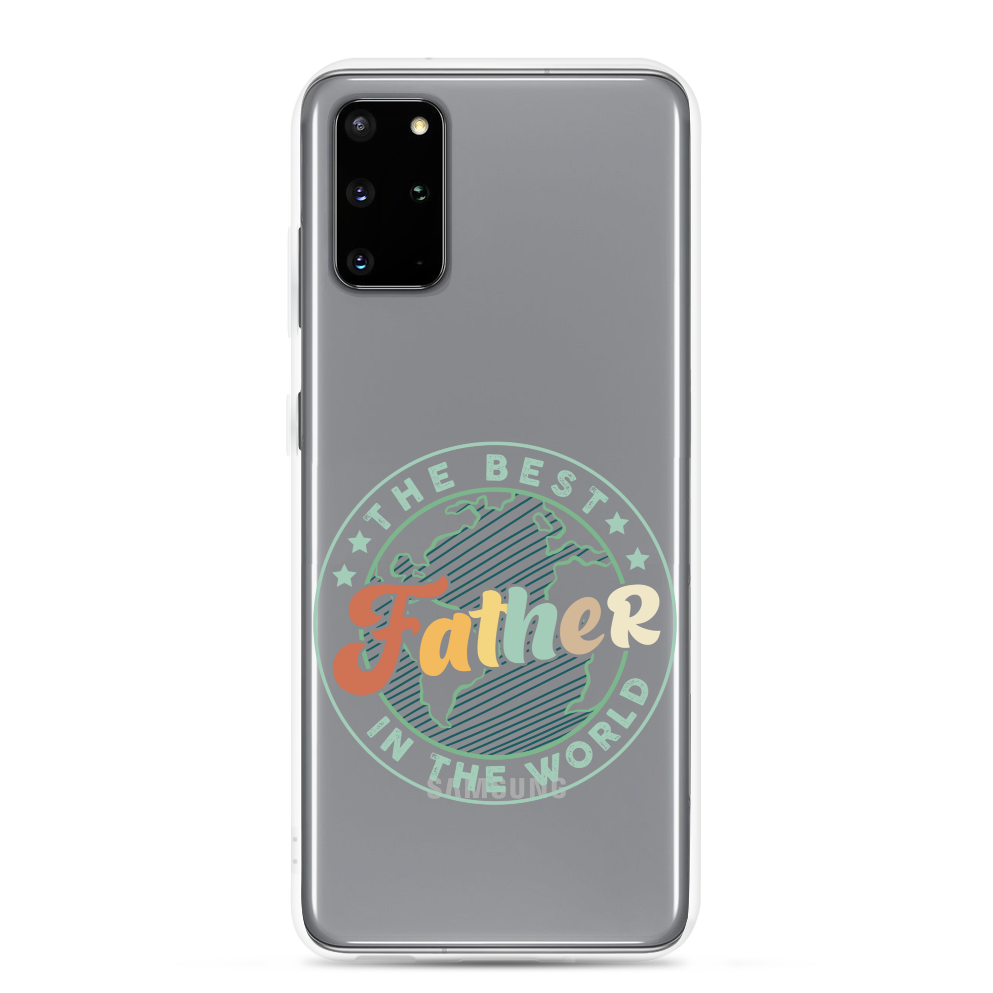 The Best Father In The World Clear Case for Samsung®