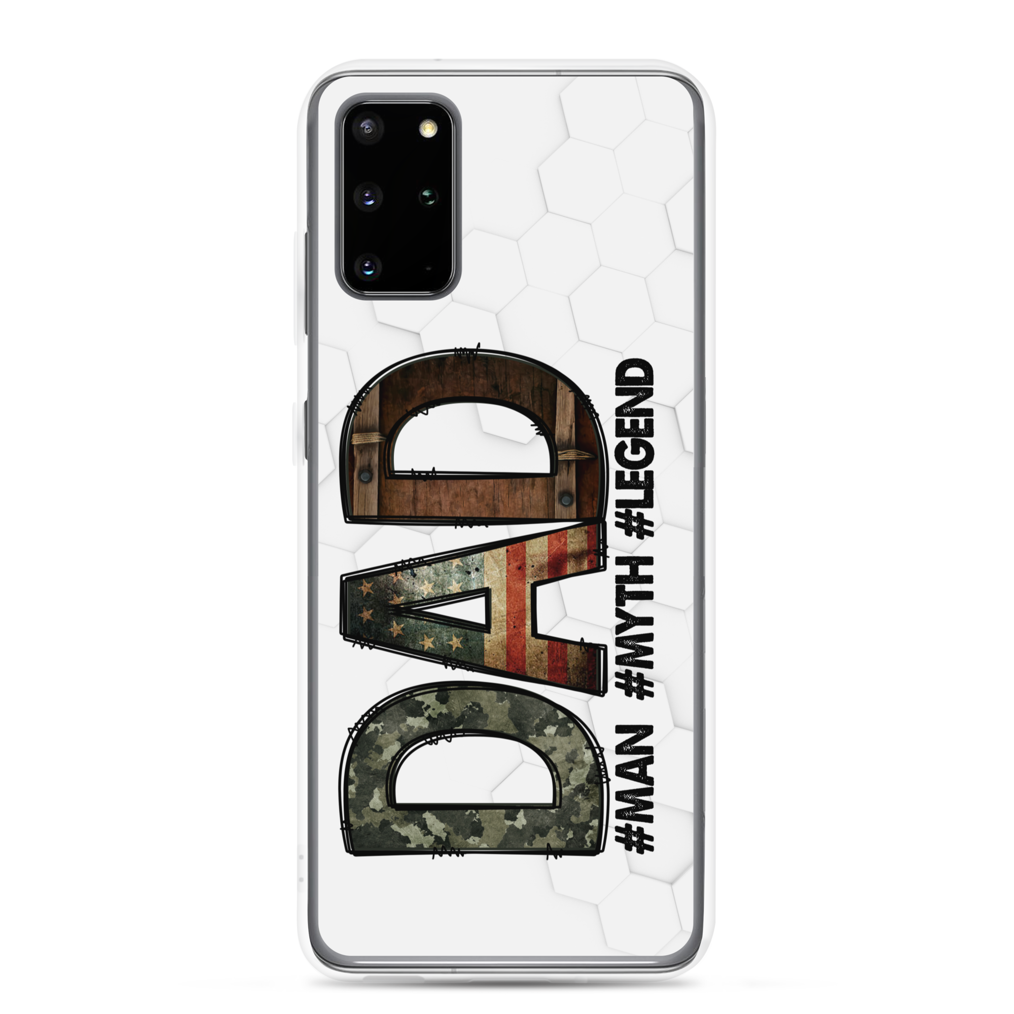 Dad #Man #Myth #Legend Clear Case for Samsung®