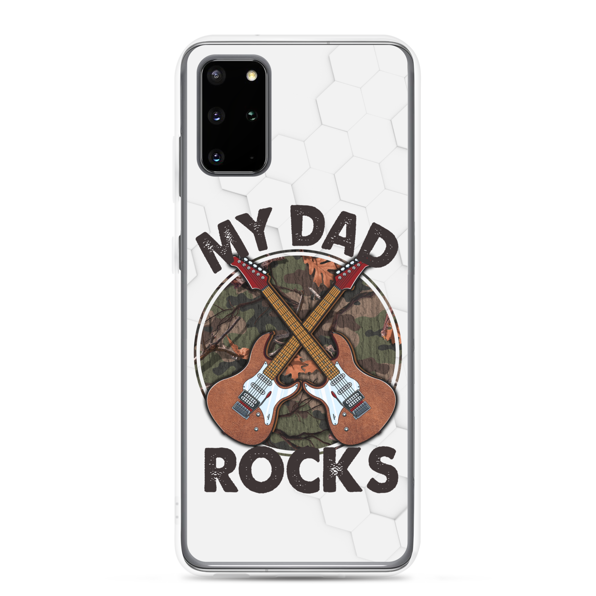 My Dad Rocks Clear Case for Samsung®