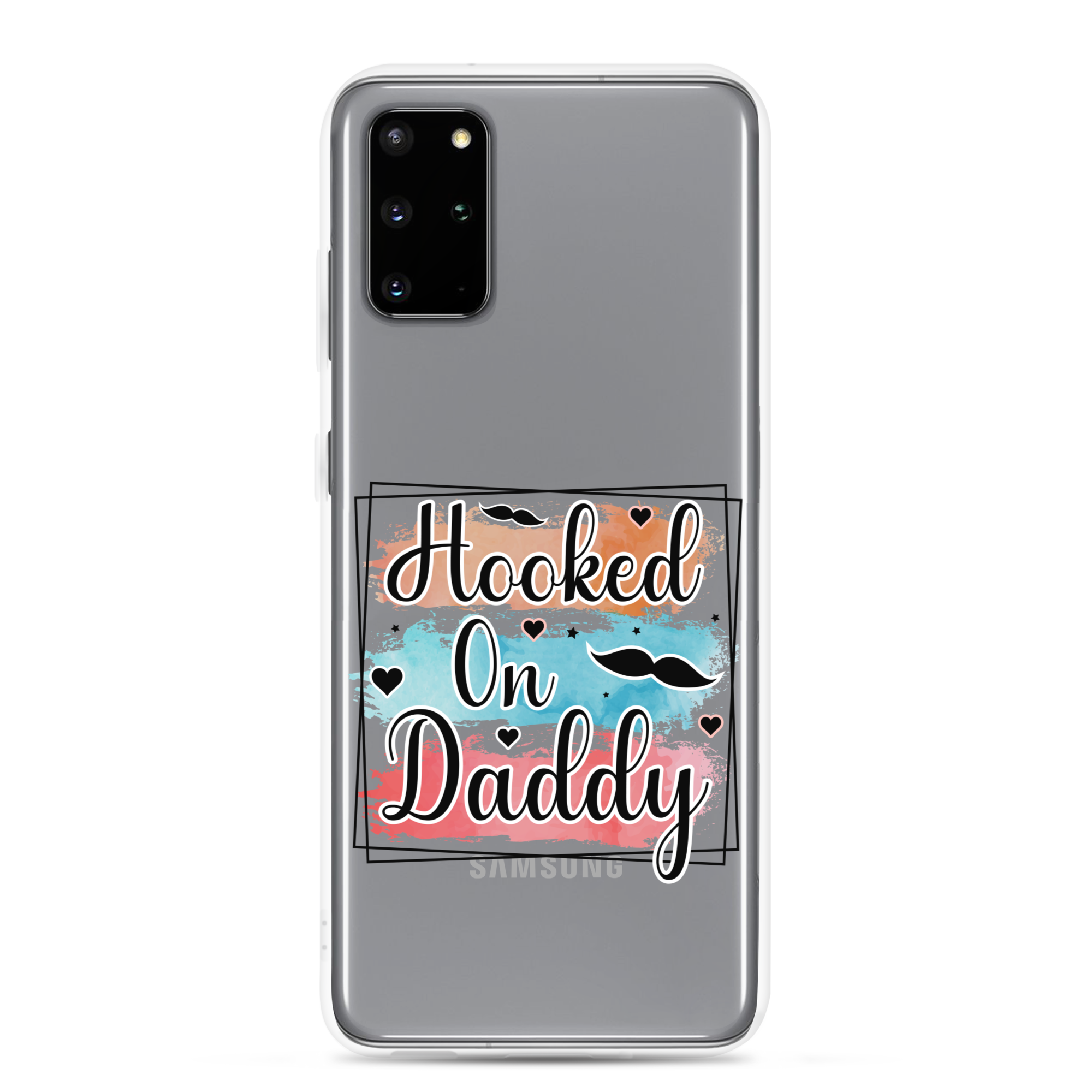 Hooked On Daddy Clear Case for Samsung®