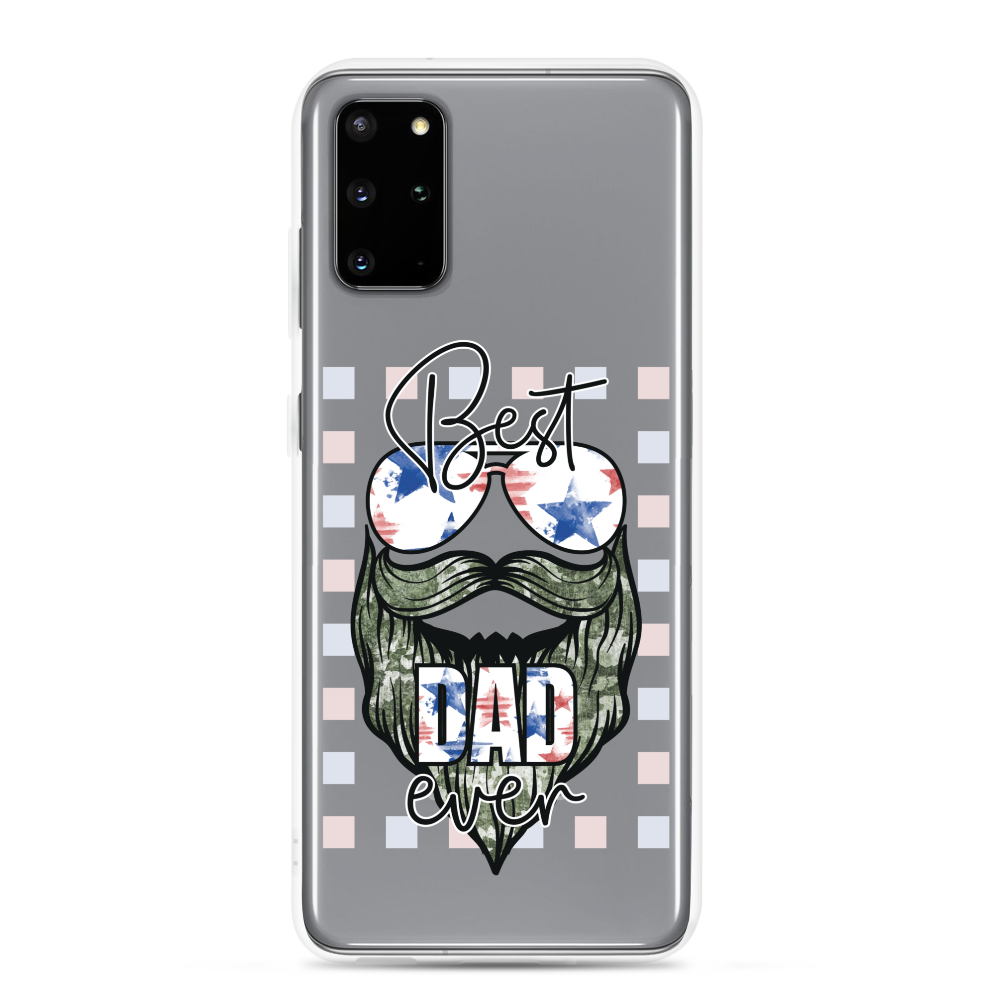 Best Dad Ever Clear Case for Samsung®