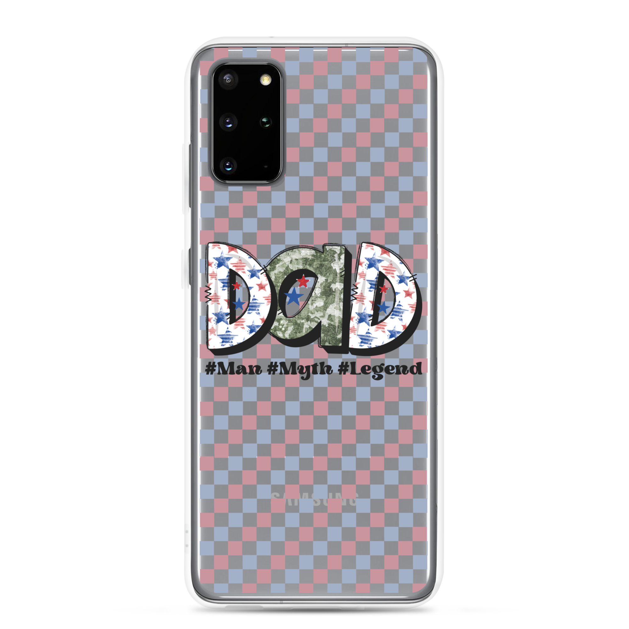 Dad #Man #Myth #Legend Clear Case for Samsung®