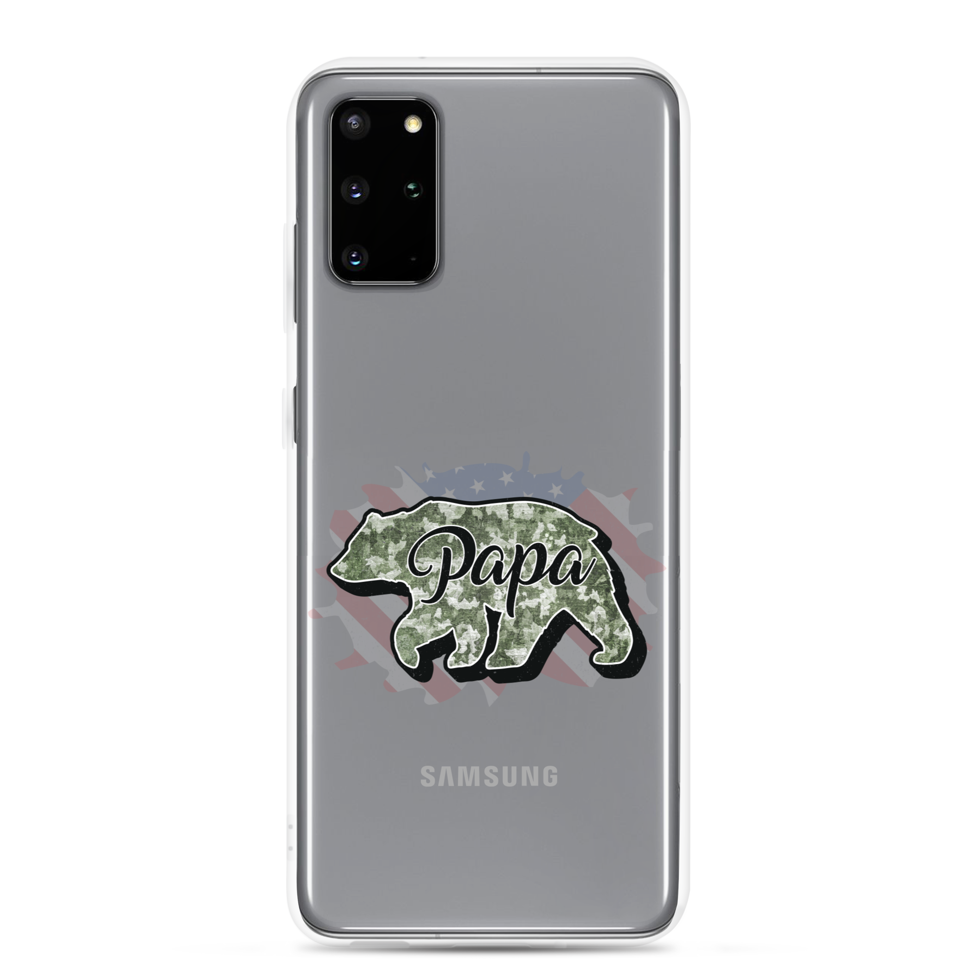 Bear Papa Clear Case for Samsung®