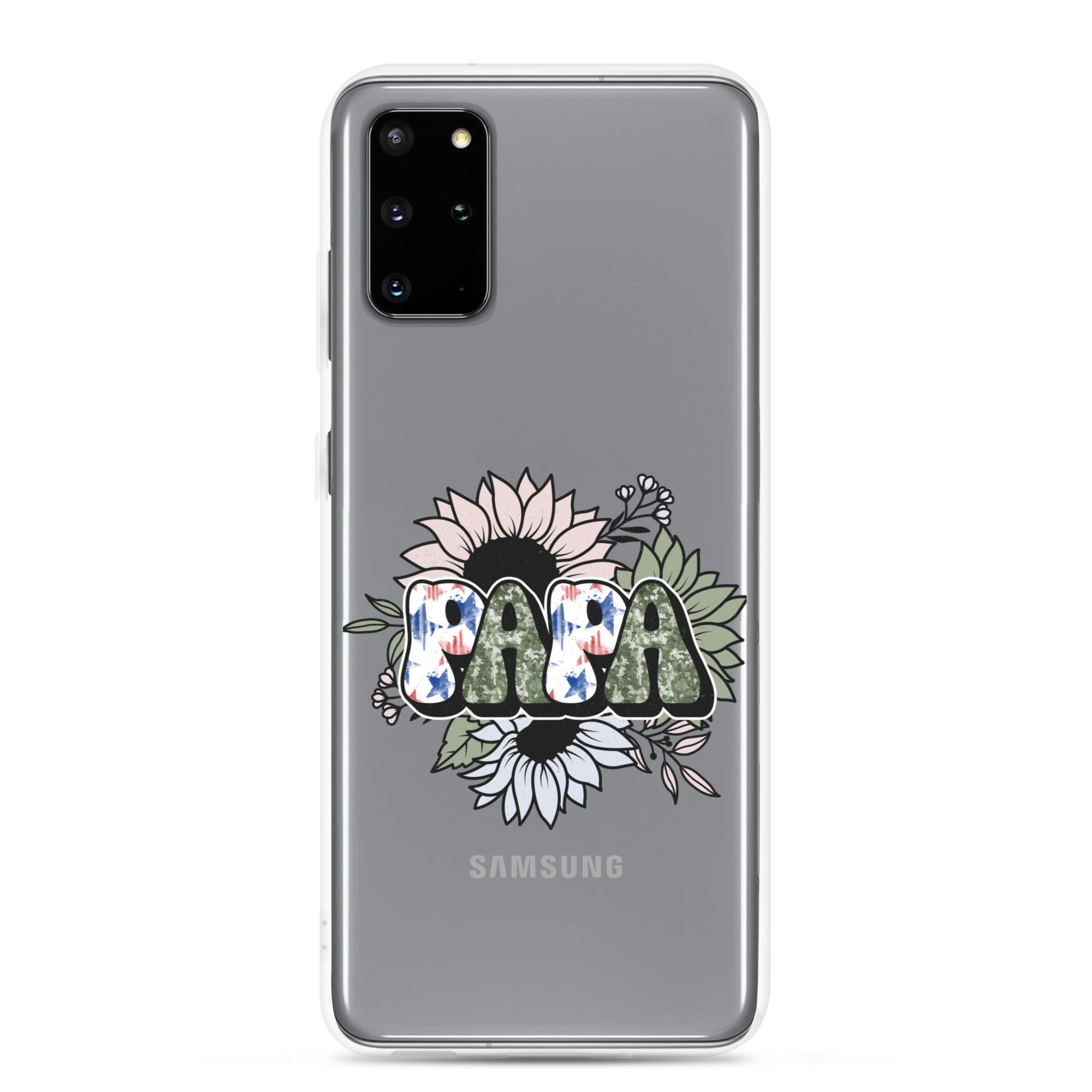 Papa Clear Case for Samsung®