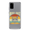 Best Cat Dad Ever Clear Case for Samsung®