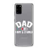 Dad Of 1 Boy And 2 Girls Clear Case for Samsung®