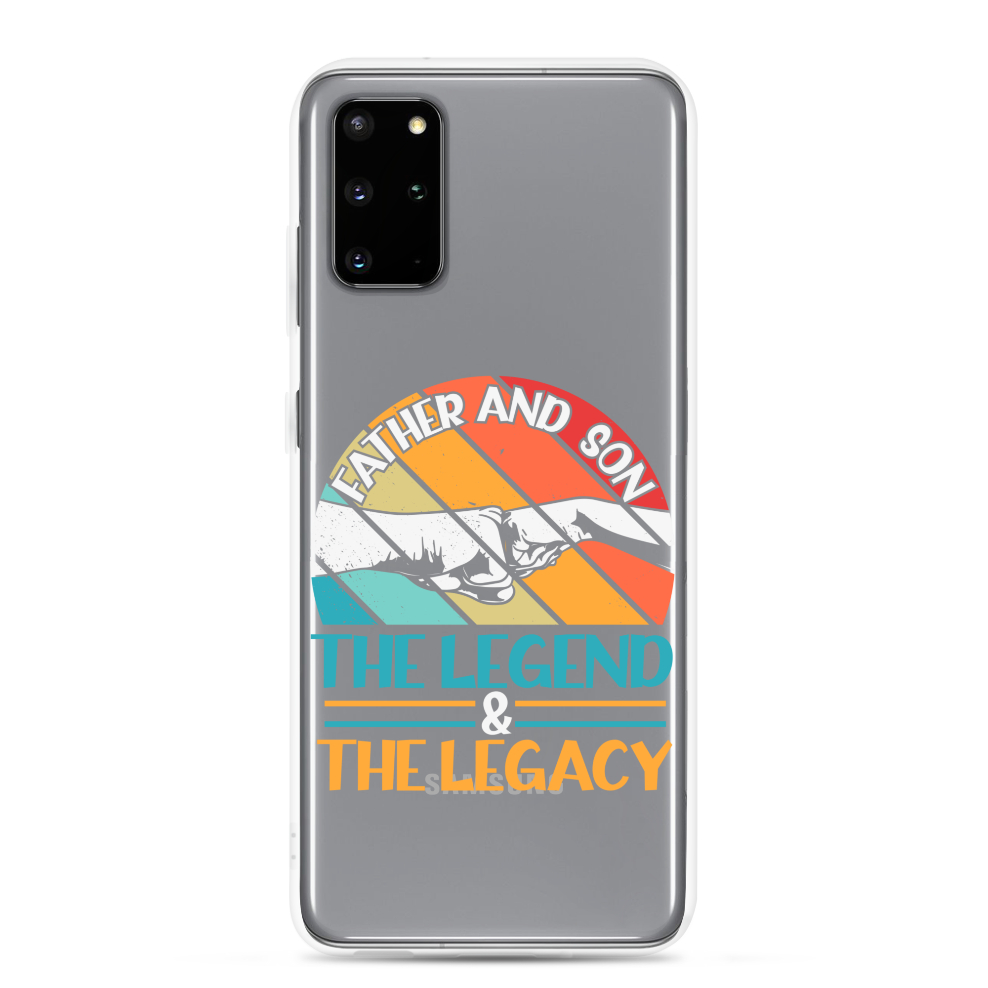 Father And Son The Legend And The Legacy Clear Case for Samsung®