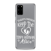 Today's Mission Keep The Tiny Human Alive Clear Case for Samsung®