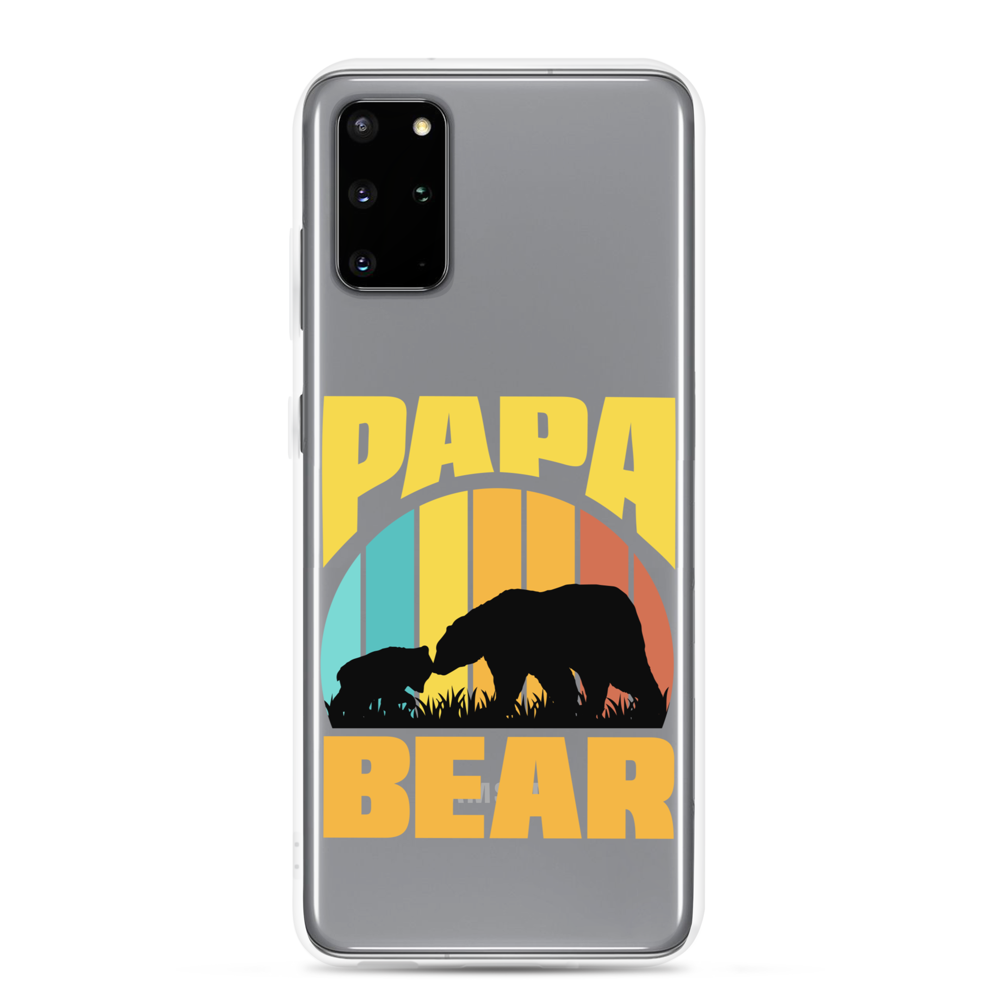 Papa Bear Clear Case for Samsung®