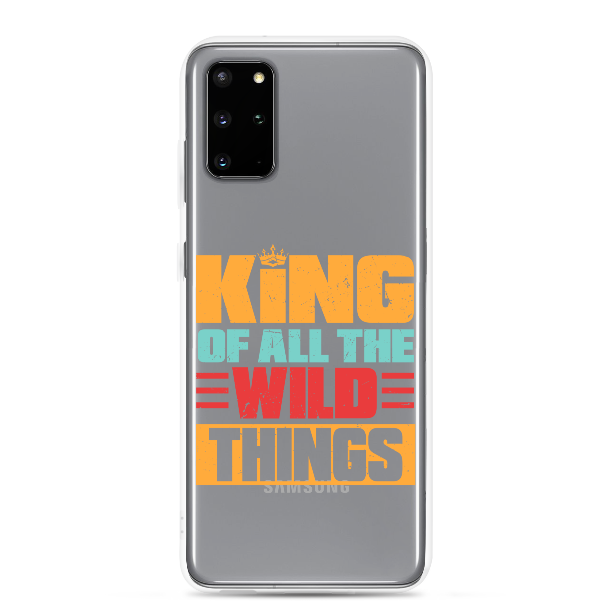 King Of All The Wild Things Clear Case for Samsung®