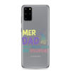 Mer Dad Don't Mess With My Mermaid Clear Case for Samsung®