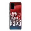 My Favorite People Call Me Papa Clear Case for Samsung®