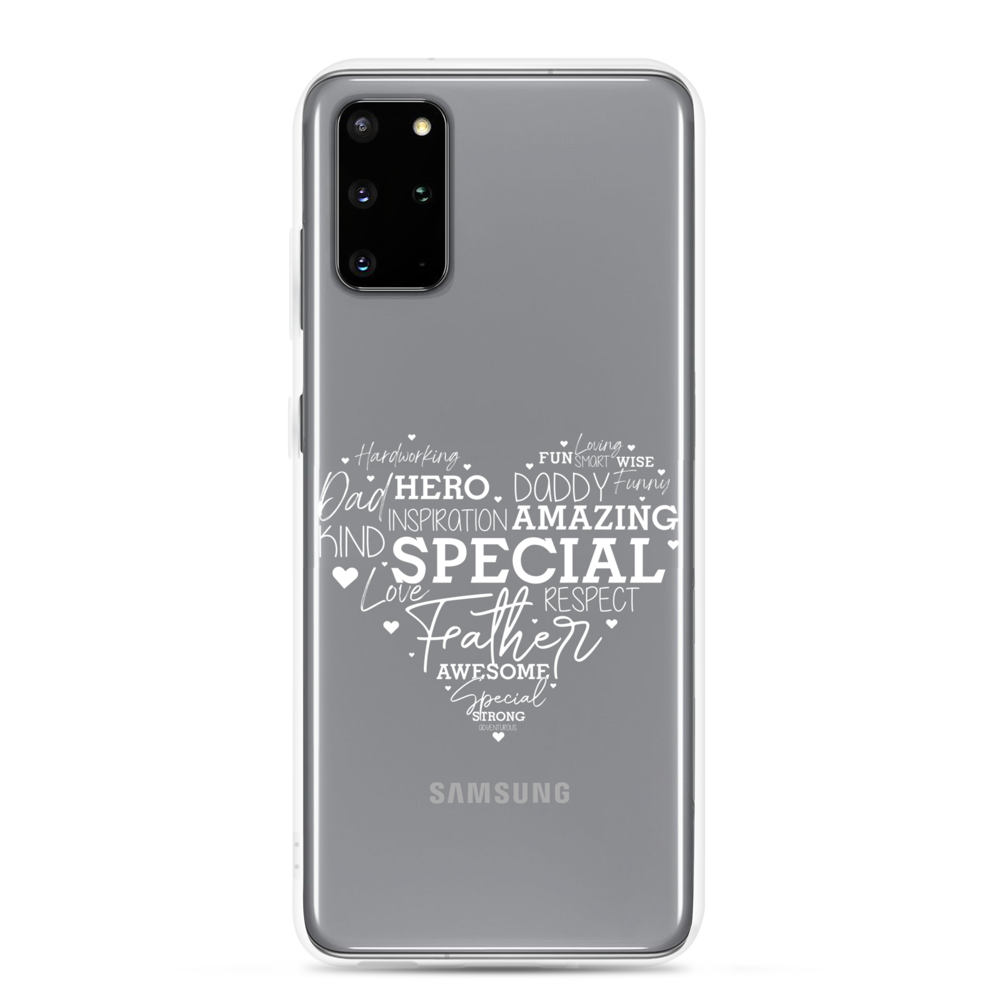 Father Special Hero Amazing Clear Case for Samsung®