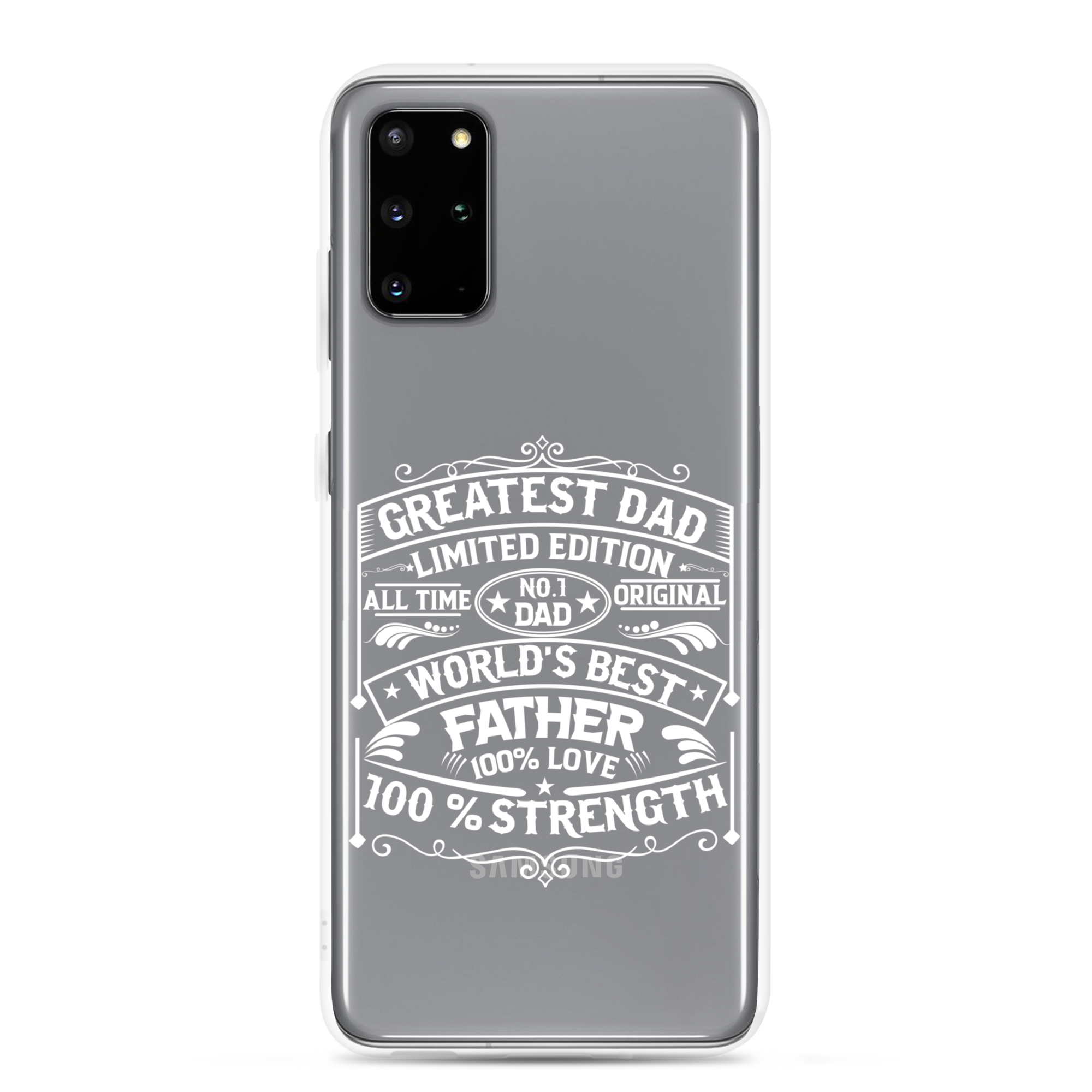 Greatest Dad Limited Edition All Time Clear Case for Samsung®