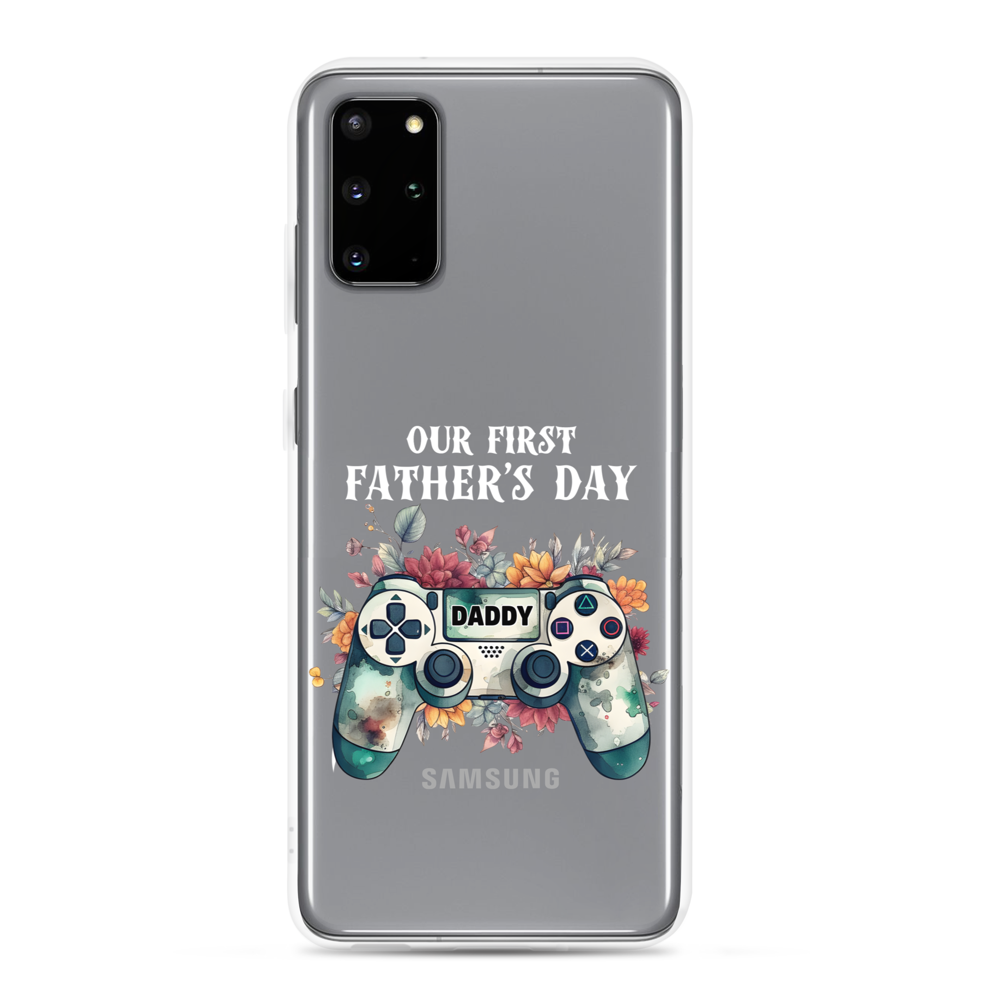 Our First Father's day Clear Case for Samsung®