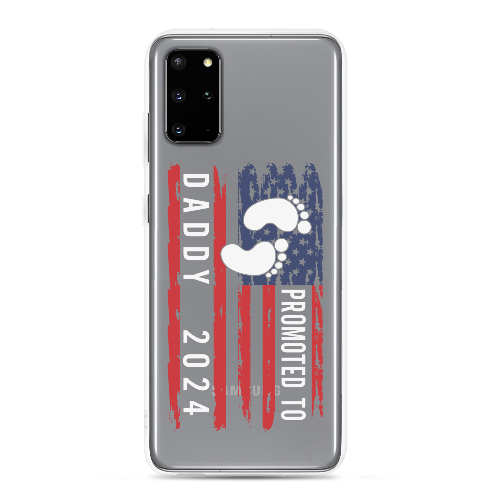 Promoted To Daddy 2024 Clear Case for Samsung®