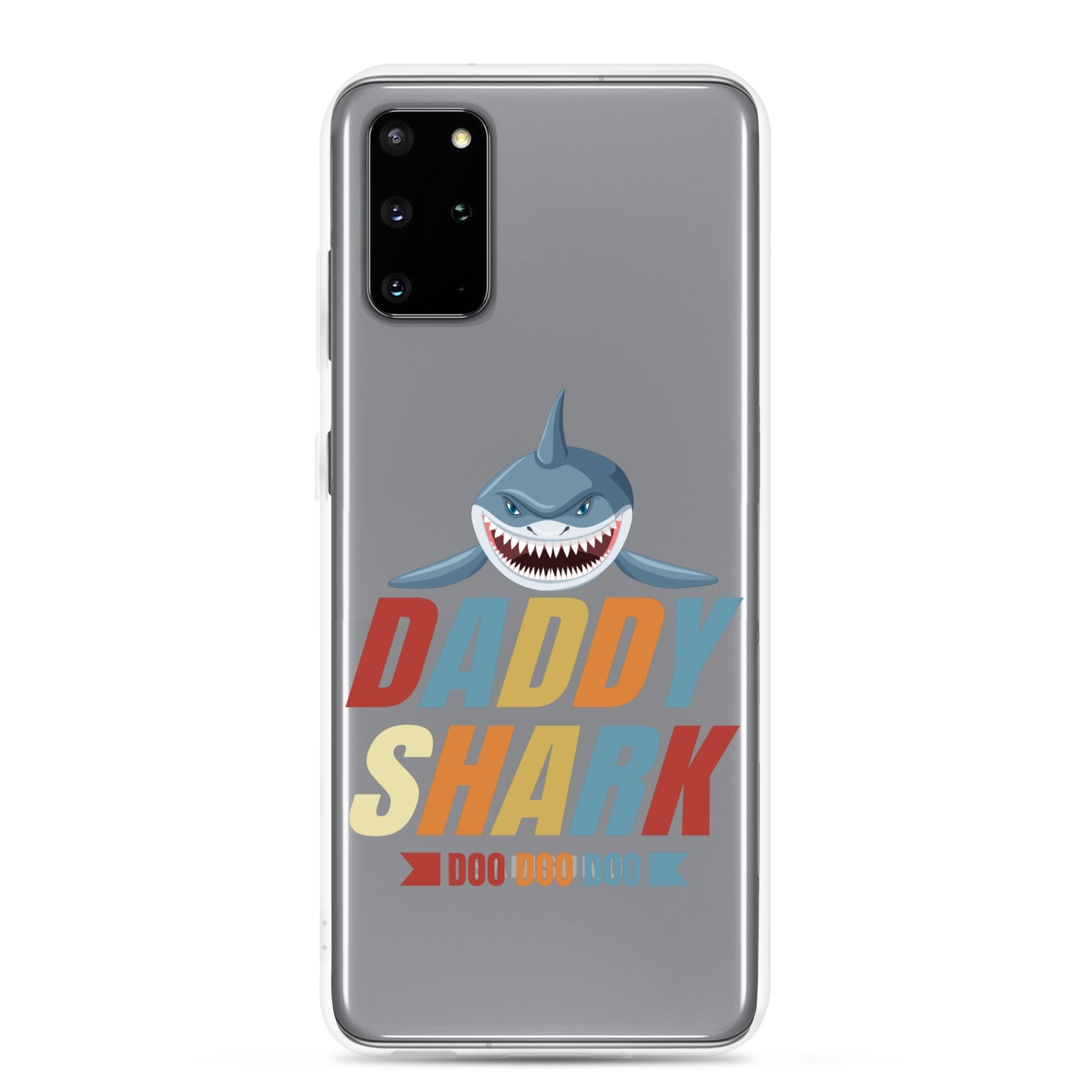 Daddy Shark Doo Doo Doo Clear Case for Samsung®