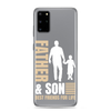 Father & Son Best Friends For Life Clear Case for Samsung®