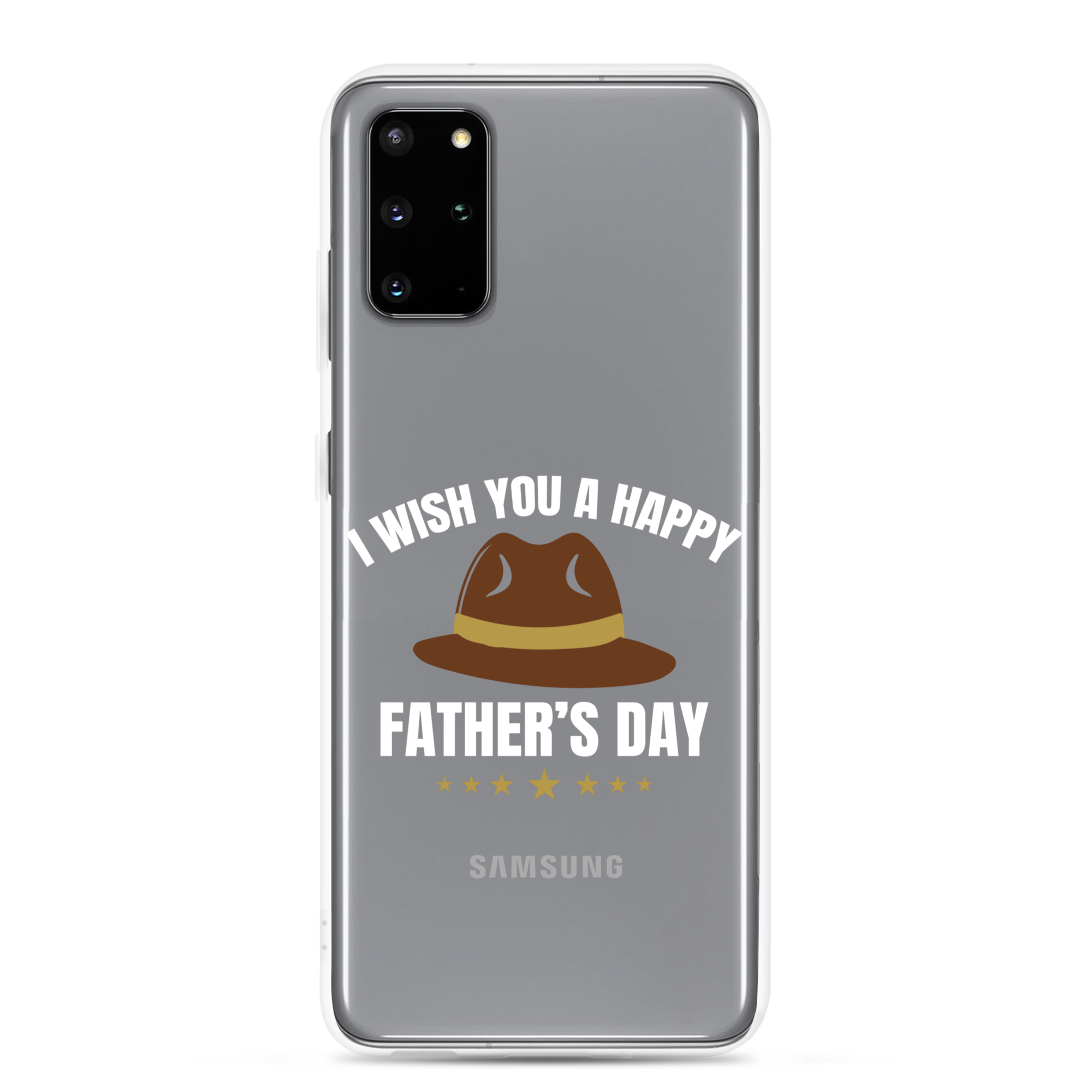 I Wish You A Happy Father's Day Clear Case for Samsung®