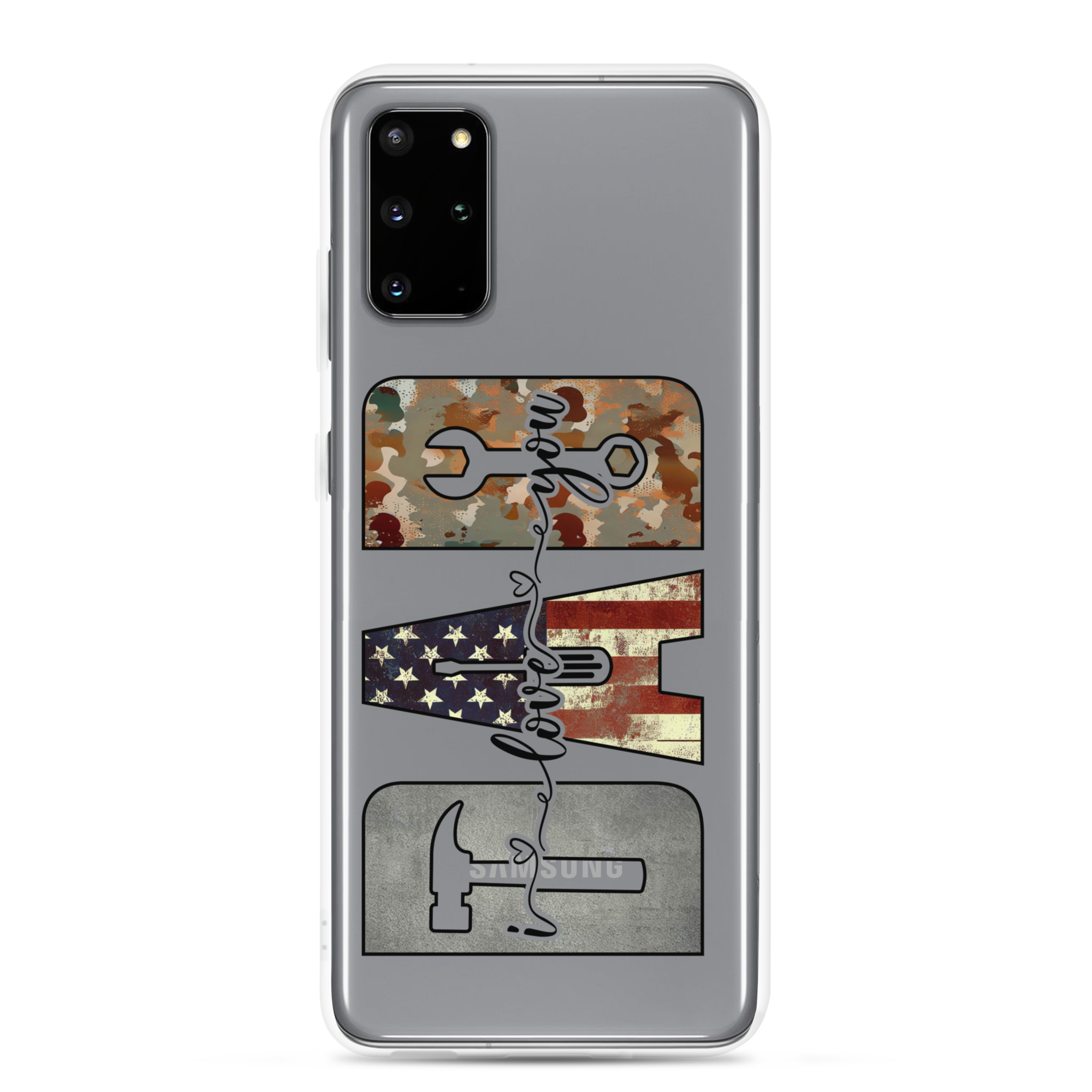 I Love You Dad Clear Case for Samsung®