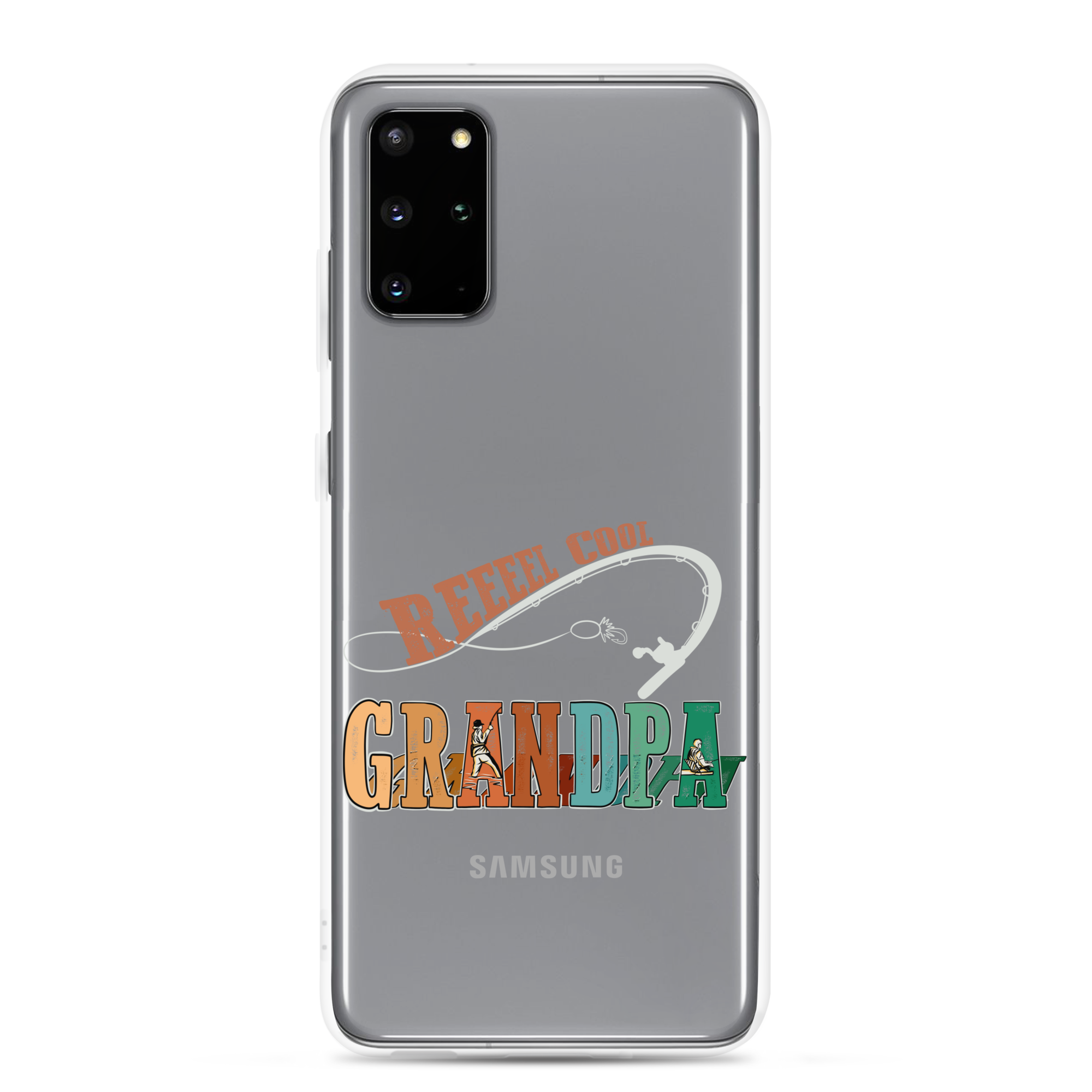 Reel Cool Grandpa Clear Case for Samsung®