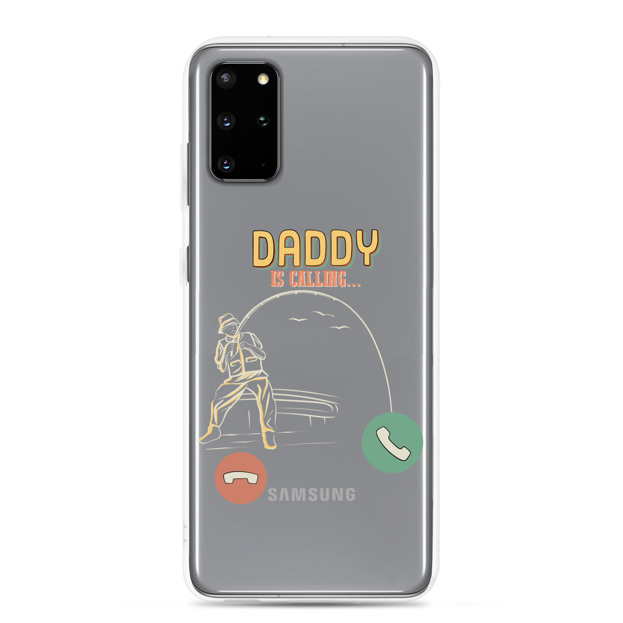 Daddy Is Calling Clear Case for Samsung®