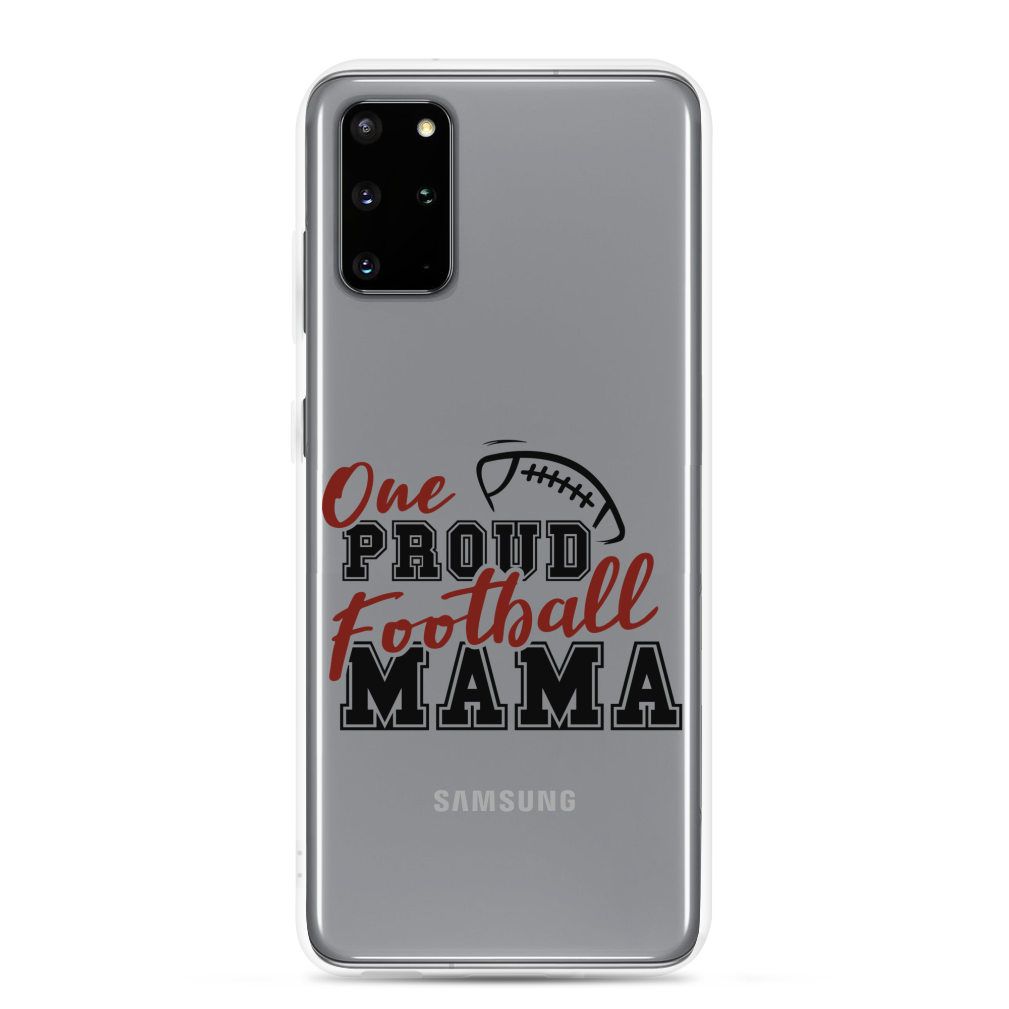 One Proud Football Mom Clear Case for Samsung®