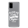 Running Late Is My Cardio #Momlife Clear Case for Samsung®