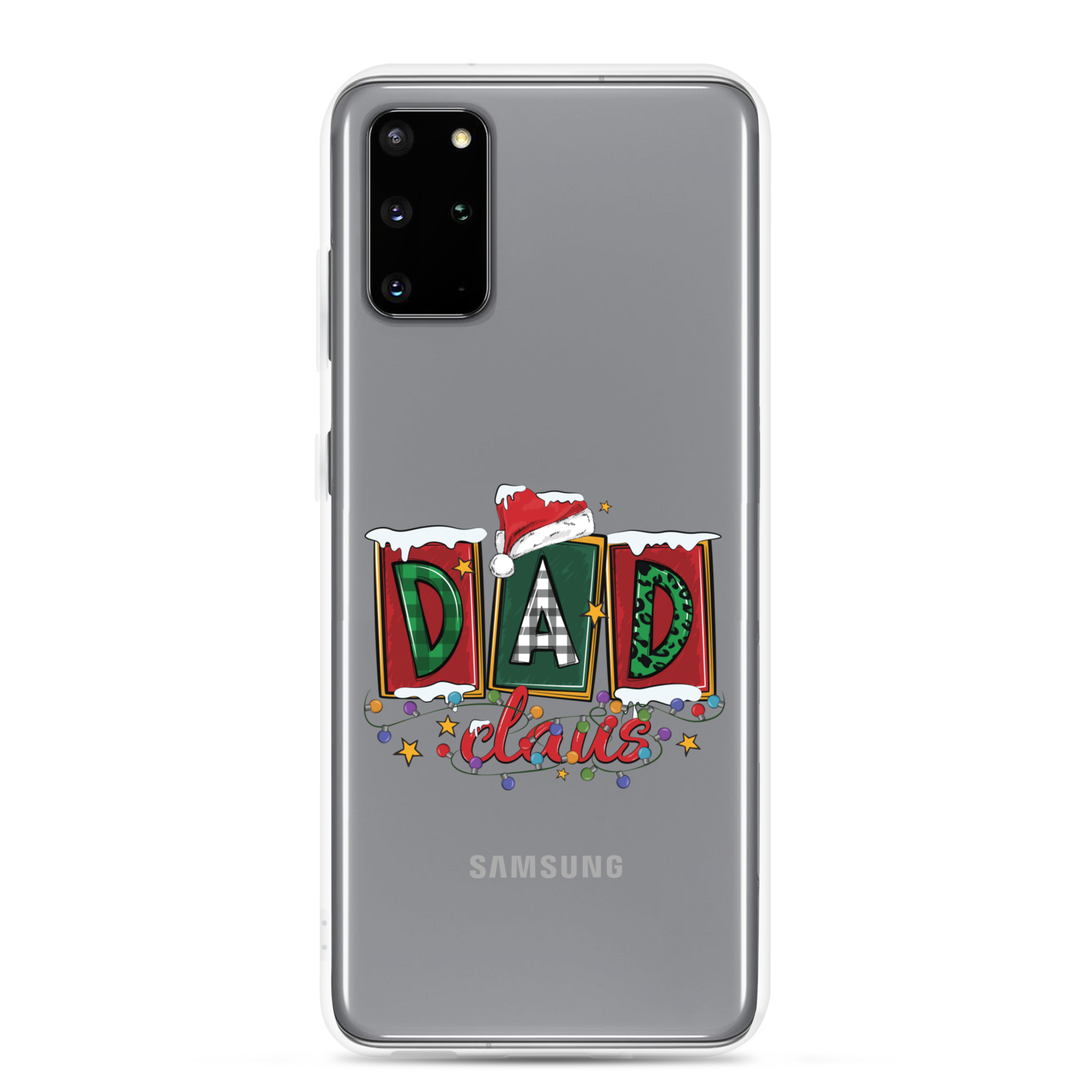 Dad Claus Clear Case for Samsung®