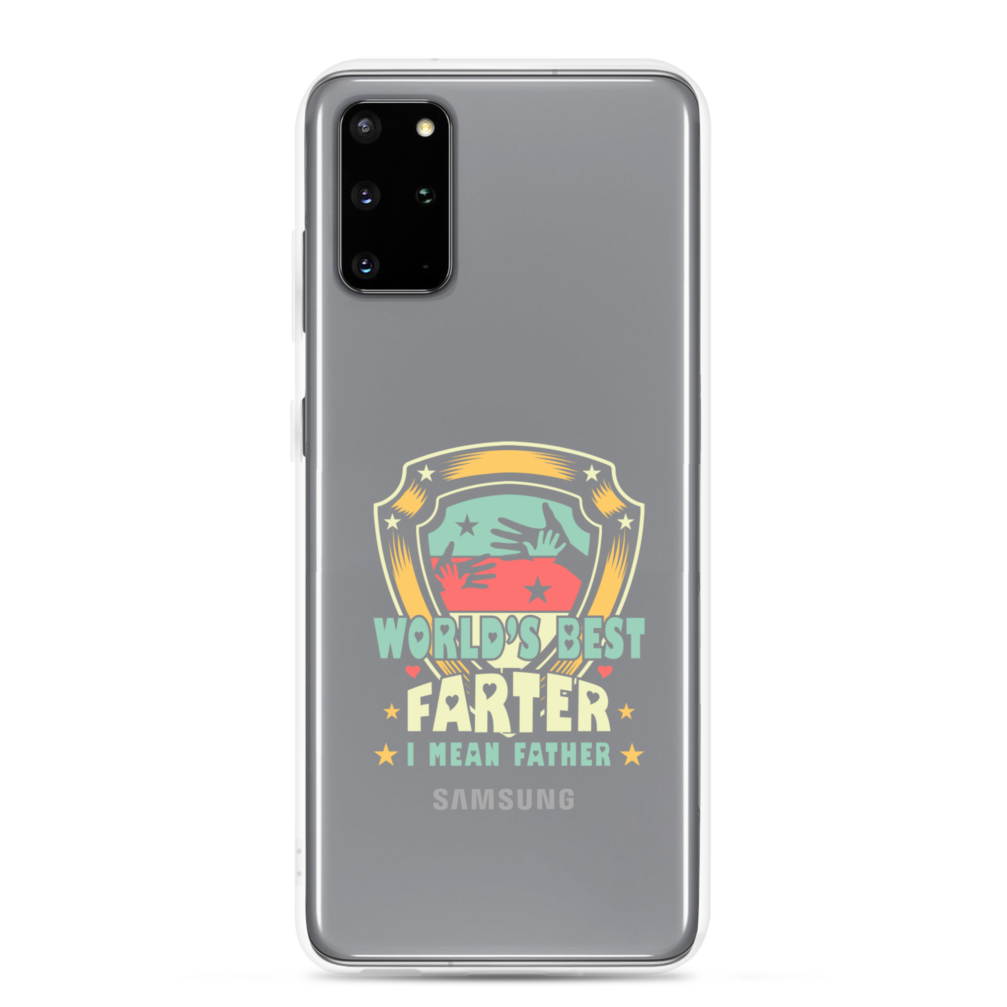 World's Best Farter I Mean Father Clear Case for Samsung®