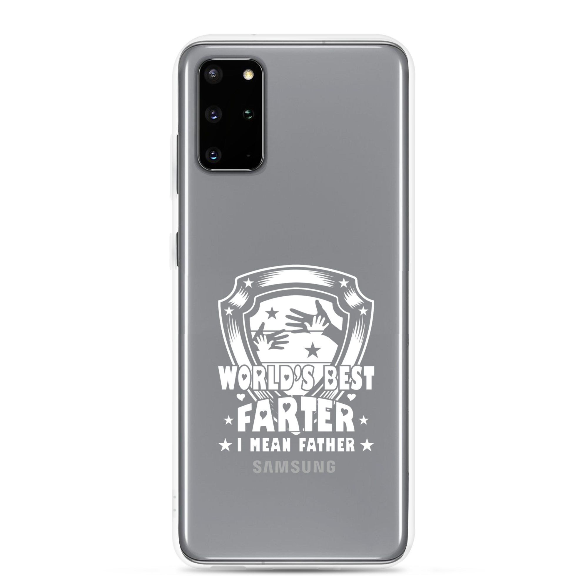 World's Best Farter I Mean Father Clear Case for Samsung®