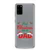 First Christmas As A Dad Clear Case for Samsung®