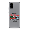 First Christmas As Dad Clear Case for Samsung®