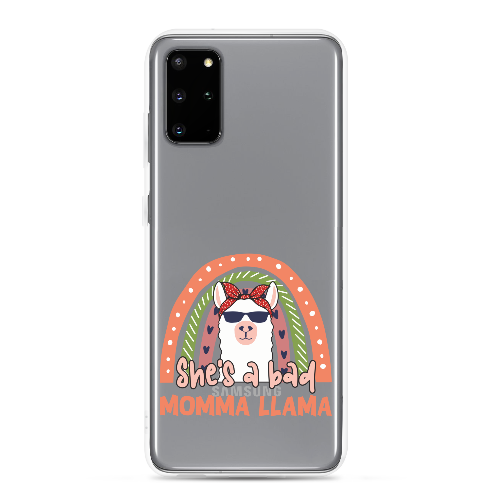 She's A Bad Momma Llama Clear Case for Samsung®