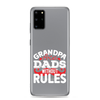 Grandpa Are Dads Without Rules Clear Case for Samsung®