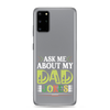 Ask Me About My Dad Jokes Clear Case for Samsung®