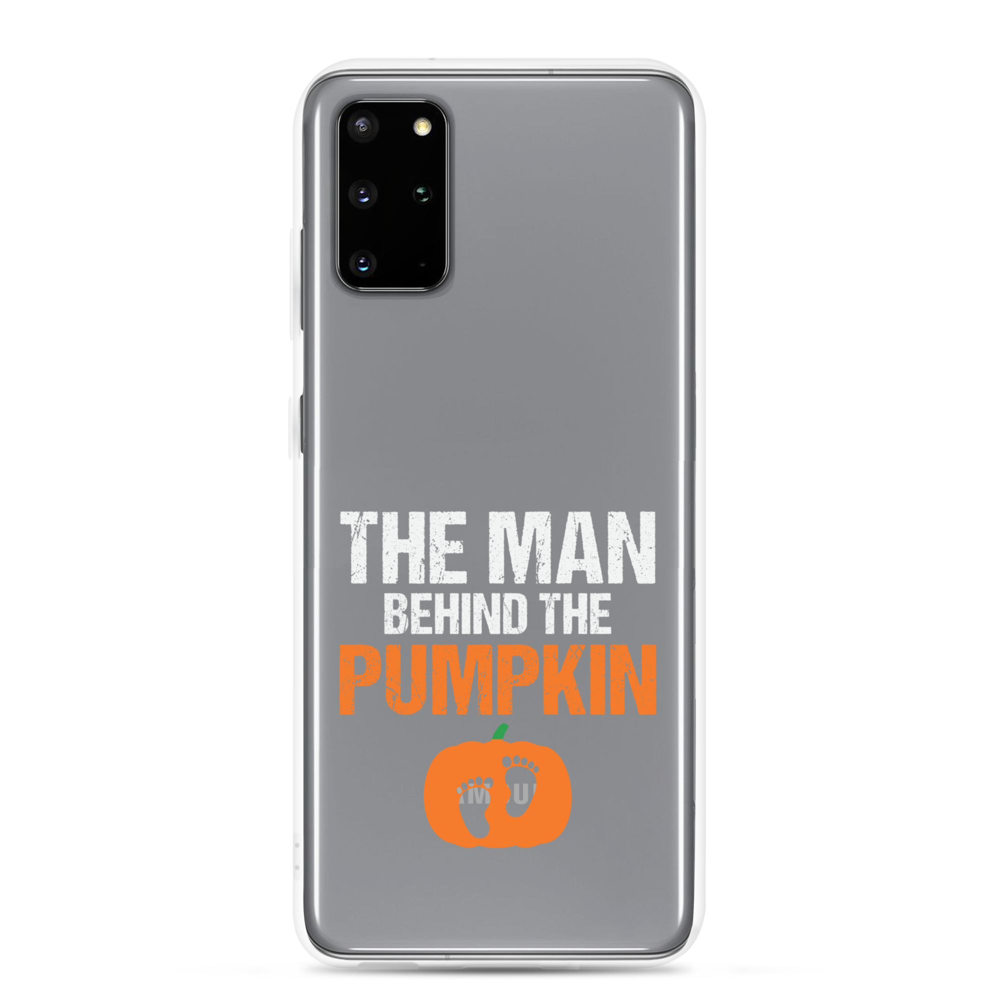 The Man Behind The Pumpkin Clear Case for Samsung®