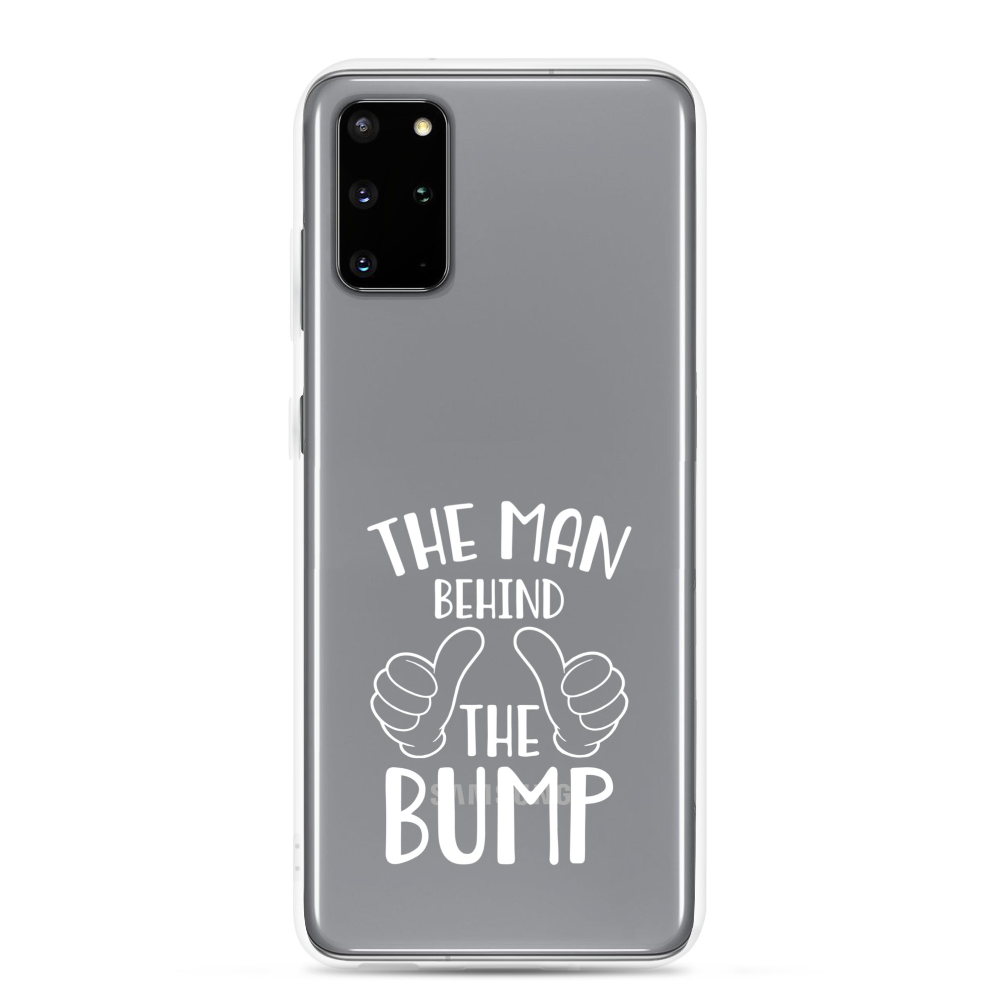 The Man Behind The Bump Clear Case for Samsung®